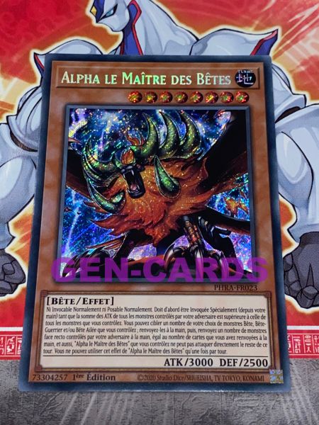 SE PHRA-FR023 Yu-Gi-Oh Alpha le Maître des Bêtes 