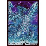 SLEEVES YU GI OH : DRAGON DU CHAOS MAXX AUX YEUX BLEUS PAR 100