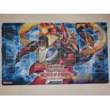 TAPIS PLAYMAT YU GI OH : DRAGON PENDULE AUX YEUX RUNIQUES