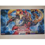 TAPIS PLAYMAT YU GI OH : DRAGON PENDULE AUX YEUX RUNIQUES