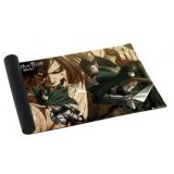 TAPIS PLAYMAT : ERHEN MIKASA ET ARMIN ATTACK ON TITAN