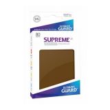 SLEEVES ULTIMATE GUARD MARRON STANDARD PAR 80