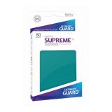 SLEEVES ULTIMATE GUARD BLEU PETROLE MATTE STANDARD PAR 80