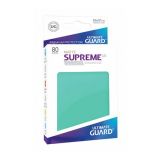 SLEEVES ULTIMATE GUARD TURQUOISE MATTE STANDARD PAR 80